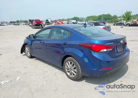 2015 Hyundai Elantra Se z USA, uszkodzony, nr VIN 5NPDH4AE9FH582462